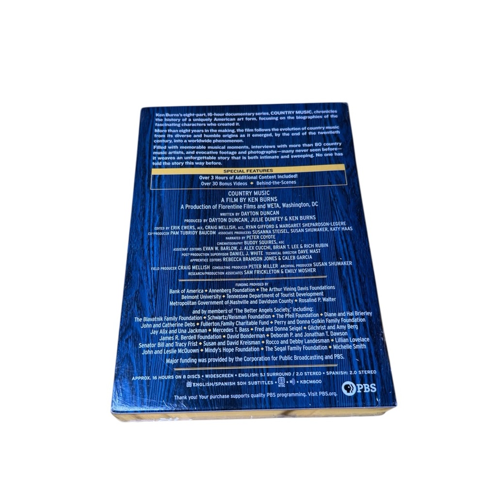 NEW Ken Burns: Country Music 8-Disc DVD Set - PBS Documentary SEALED - Picture 3 of 4